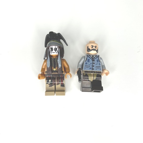 LEGO‎ The Lone Ranger Minifigures Lot Tonto & Ray Minifigs Authentic - Picture 1 of 2